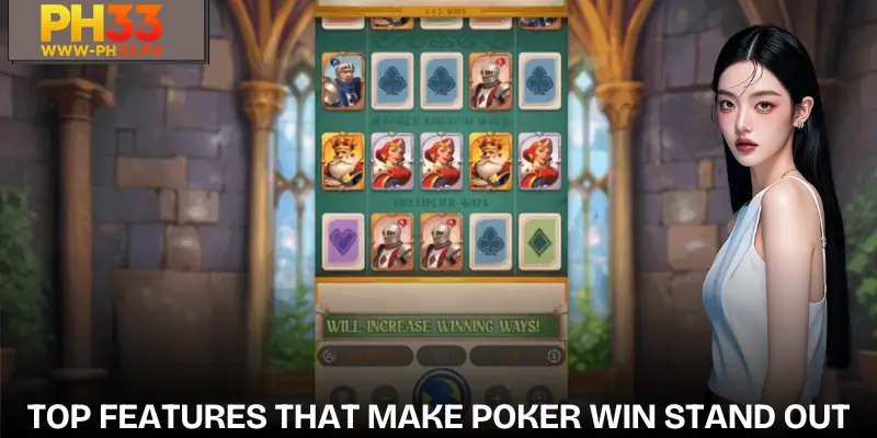 Key standout features in Poker Win