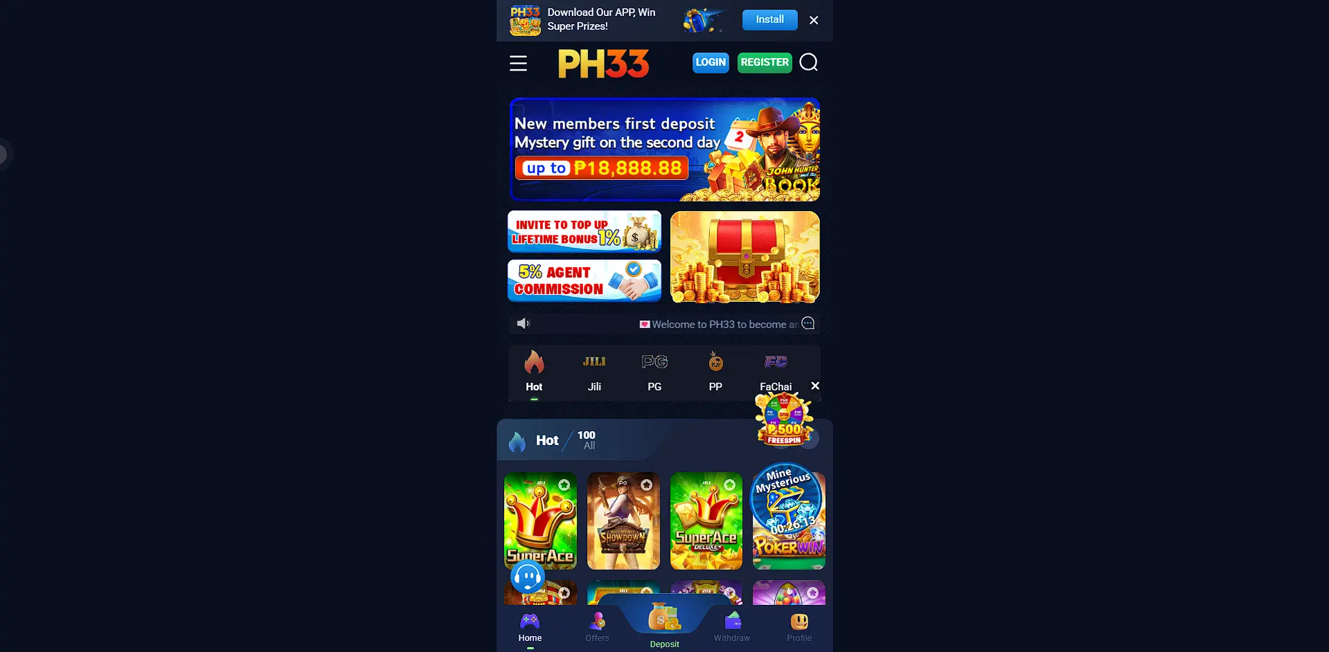 Why PH33 Is the Leading Slot Casino Platform